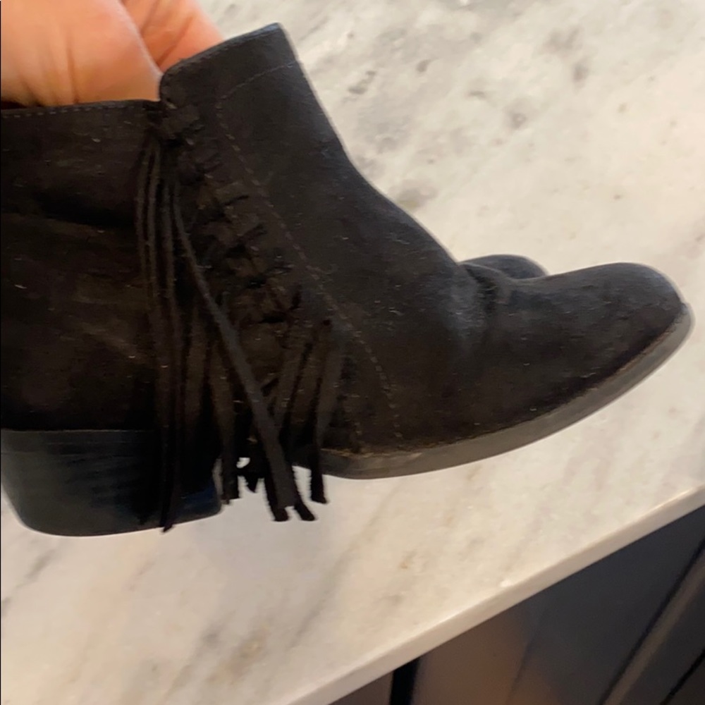 Rampage girls black booties